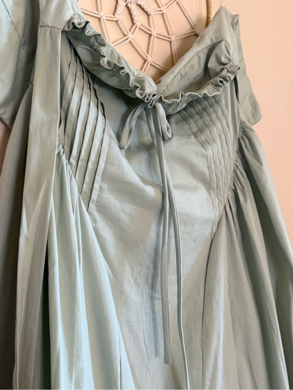 Peppermayo Olenna Halterneck Midi Dress Sage - Picture 3 of 3